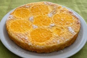 Torta di polenta all'arancia e mandorle – ingredienti e preparazione