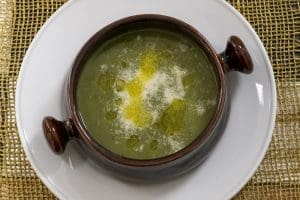 minestra di foglie di sedano - ingredienti e preparazione