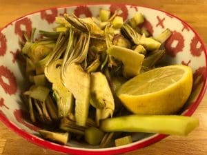 Insalata di carciofi crudi - Riciblog