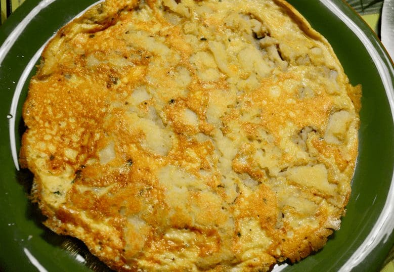 Frittata con purè avanzato - Riciblog